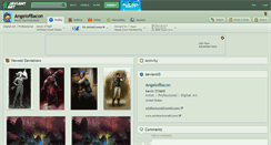 Desktop Screenshot of angelofbacon.deviantart.com