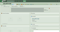 Desktop Screenshot of kitty-gallannaugh.deviantart.com