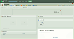 Desktop Screenshot of pr0ndog.deviantart.com