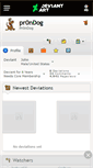 Mobile Screenshot of pr0ndog.deviantart.com