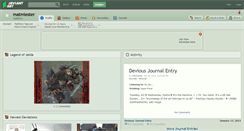 Desktop Screenshot of matmiester.deviantart.com