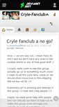 Mobile Screenshot of cryle-fanclub.deviantart.com