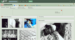 Desktop Screenshot of metalmorfosis.deviantart.com