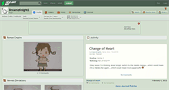 Desktop Screenshot of dreamzknight2.deviantart.com