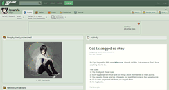 Desktop Screenshot of ienahria.deviantart.com