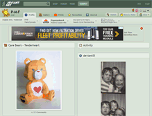 Tablet Screenshot of p-m-f.deviantart.com