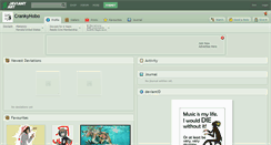 Desktop Screenshot of crankyhobo.deviantart.com