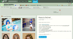 Desktop Screenshot of animus-panthera.deviantart.com