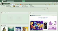 Desktop Screenshot of myrisenshadow.deviantart.com