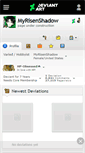 Mobile Screenshot of myrisenshadow.deviantart.com