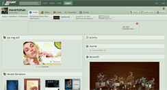 Desktop Screenshot of maverickhan.deviantart.com