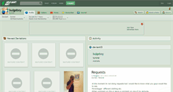 Desktop Screenshot of bulgeboy.deviantart.com