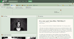 Desktop Screenshot of fluffypuff.deviantart.com