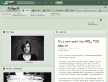 Tablet Screenshot of fluffypuff.deviantart.com