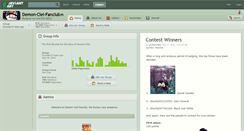 Desktop Screenshot of demon-ciel-fanclub.deviantart.com