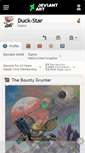 Mobile Screenshot of duck-star.deviantart.com