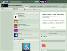 Tablet Screenshot of long-live-gorillaz.deviantart.com