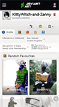 Mobile Screenshot of kittywitch-and-zanny.deviantart.com
