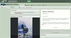 Desktop Screenshot of equine-secret-santa.deviantart.com