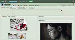 Desktop Screenshot of hakuoro917.deviantart.com