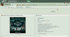 Desktop Screenshot of metropower.deviantart.com
