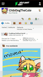 Mobile Screenshot of chibidogthecute.deviantart.com