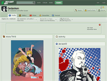 Tablet Screenshot of gedanken.deviantart.com