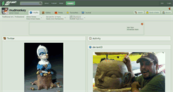Desktop Screenshot of mudmonkey.deviantart.com