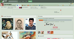 Desktop Screenshot of fadwaangela.deviantart.com