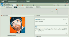 Desktop Screenshot of clpennelly.deviantart.com