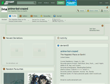 Tablet Screenshot of anime-boi-crazed.deviantart.com