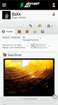 Mobile Screenshot of ezxx.deviantart.com