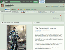 Tablet Screenshot of douglasshuler.deviantart.com