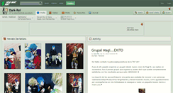 Desktop Screenshot of dark-rei.deviantart.com