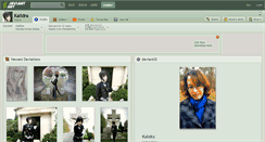 Desktop Screenshot of kalidra.deviantart.com