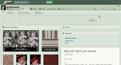 Desktop Screenshot of gentlewoman.deviantart.com