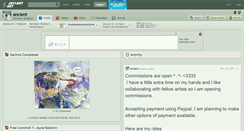 Desktop Screenshot of ancient.deviantart.com