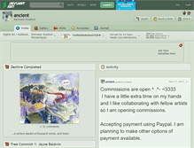 Tablet Screenshot of ancient.deviantart.com