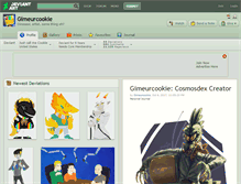 Tablet Screenshot of gimeurcookie.deviantart.com