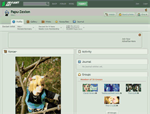 Tablet Screenshot of papu-zexion.deviantart.com