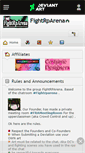 Mobile Screenshot of fightrparena.deviantart.com