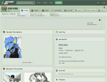 Tablet Screenshot of kitti-kitti.deviantart.com