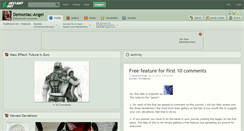 Desktop Screenshot of demoniac-angel.deviantart.com