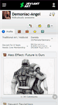 Mobile Screenshot of demoniac-angel.deviantart.com