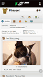 Mobile Screenshot of pikaseel.deviantart.com