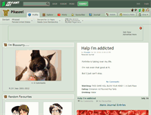 Tablet Screenshot of pikaseel.deviantart.com