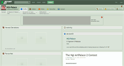 Desktop Screenshot of ngi-palace.deviantart.com