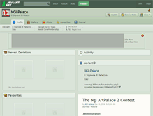 Tablet Screenshot of ngi-palace.deviantart.com