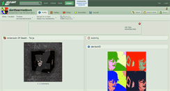 Desktop Screenshot of donttearmedown.deviantart.com