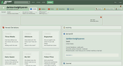 Desktop Screenshot of darkkevineightyseven.deviantart.com